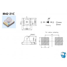 LED IR42-21C/TR8