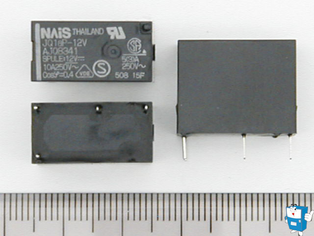 RELAY DC12V,10A [JQ1aP-12V]