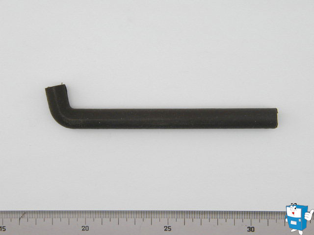 실리콘호스"L-갈" 128mm