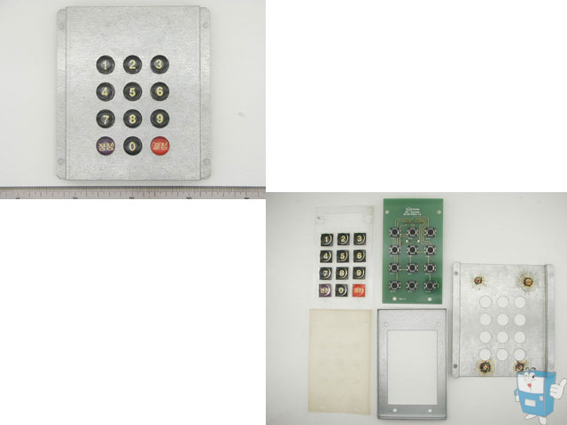멀티 숫자버튼 ASSY (로벤)