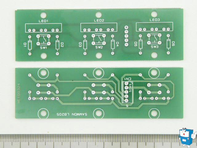 버튼 PCB (544,6612)          x