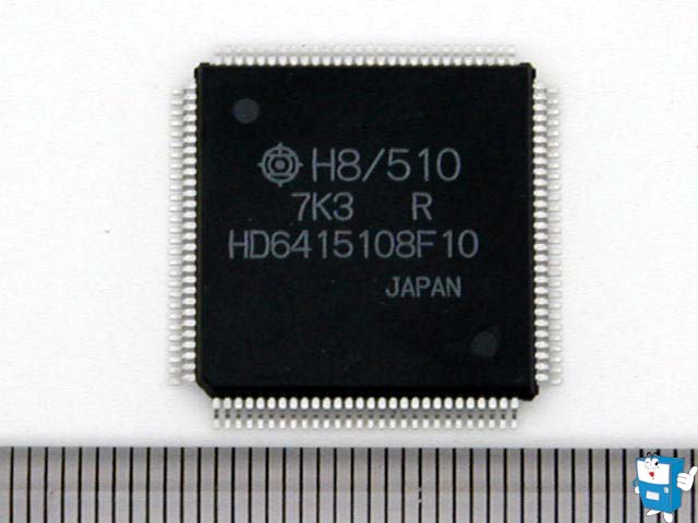 MAIN IC (H8/510) HD6415108F10