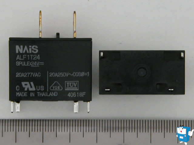 RELAY DC24V,20A [ALF1T24]