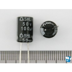 콘덴서 (105℃)  50V/ 100uF