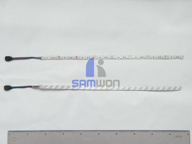 5050 RGB LED바 40cm [배선10cm]