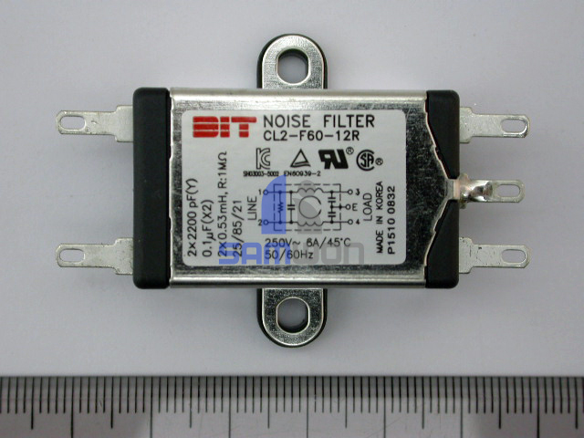NOISE FILTER 6A (CL2-F60-12R)