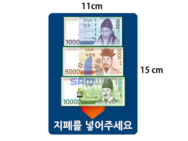 SWM-336 지폐넣는곳 (지폐3종)
