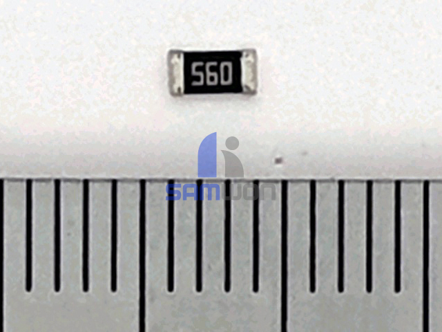 CHIP R(3216)-5% 56Ω 0.125W