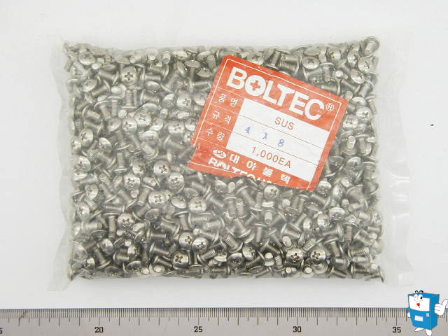 SCREW (스텐 머신 TH) 4x8mm