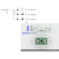 버튼 PCB (210)