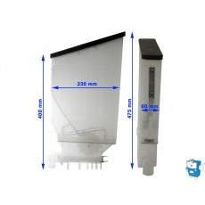 재료통 ASSY 커피(롯데 신형)