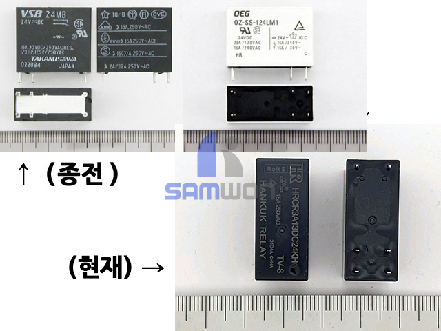 RELAY DC24V,16A [OZ-SS-124LM1]